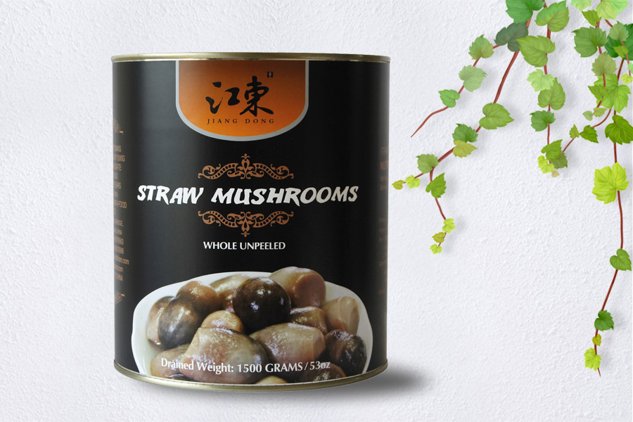 草(cǎo)菇罐头